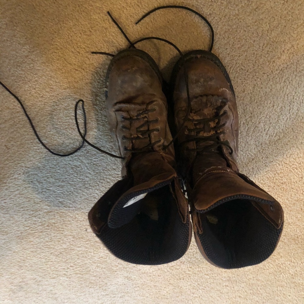 Georgia boot steel toe work boots 12w